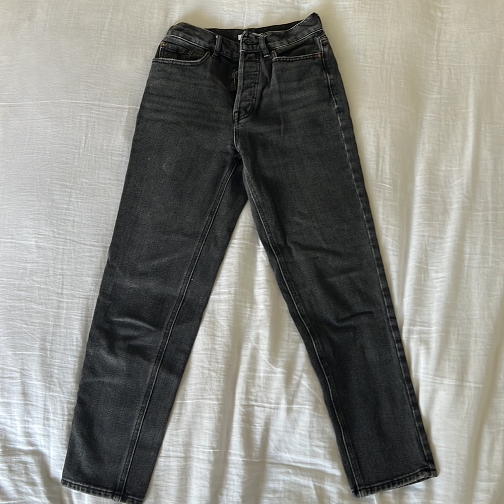 PacSun Ultra High Rise Slim BLACK